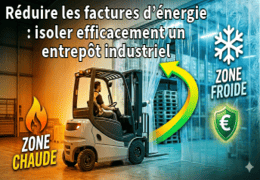 Comment réduire sa facture d'énergie avec les rideaux à lanières PVC ?