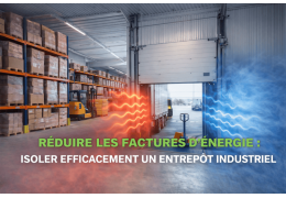 Comment réduire sa facture d'énergie avec les rideaux à lanières PVC ?